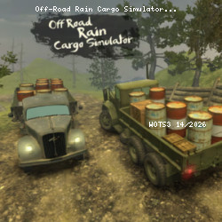 Off-Road Rain Cargo Simulator