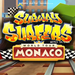 subway surfer monaco